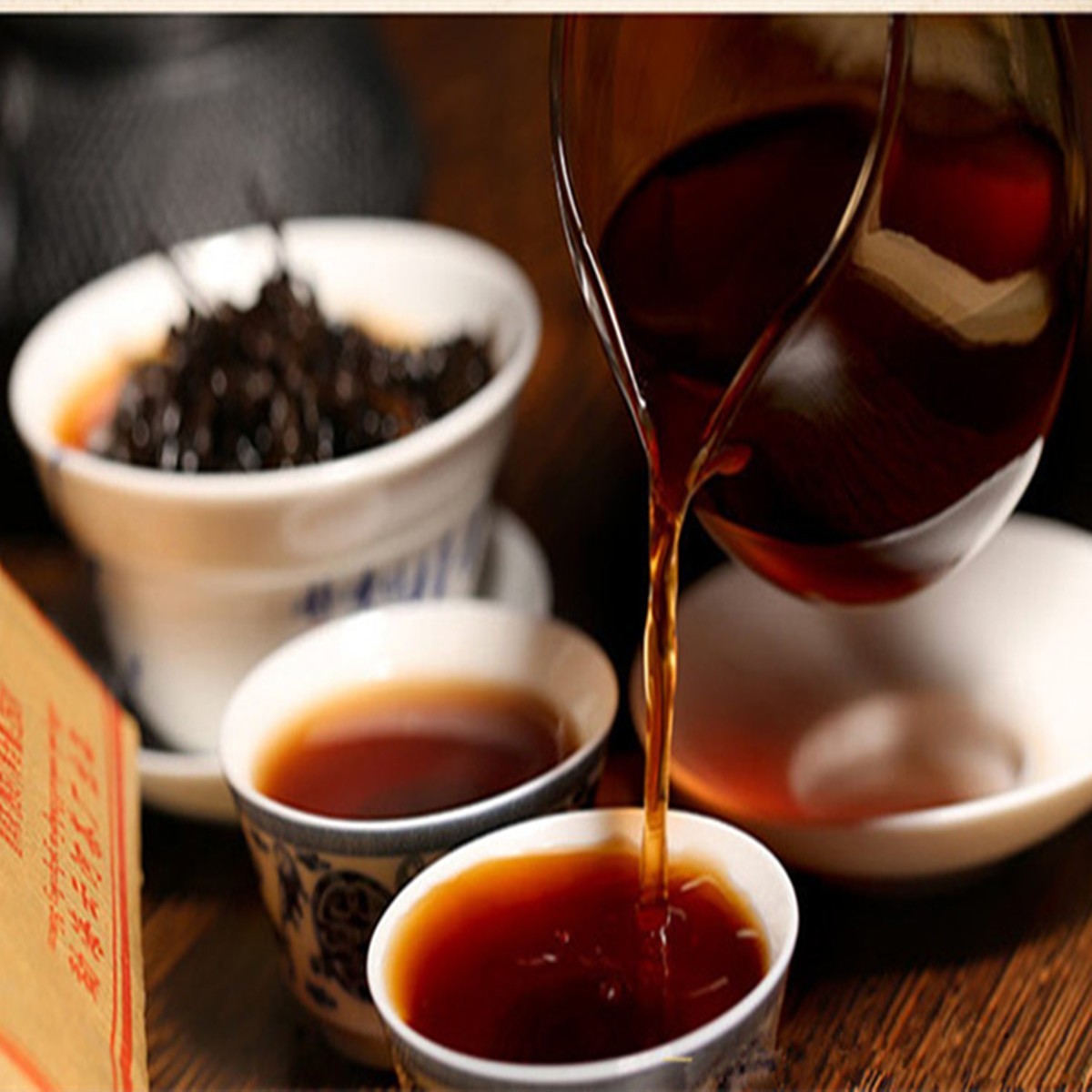Natural Pu-erh Tea Brick 100g Herbal Energy Tea for Men Women