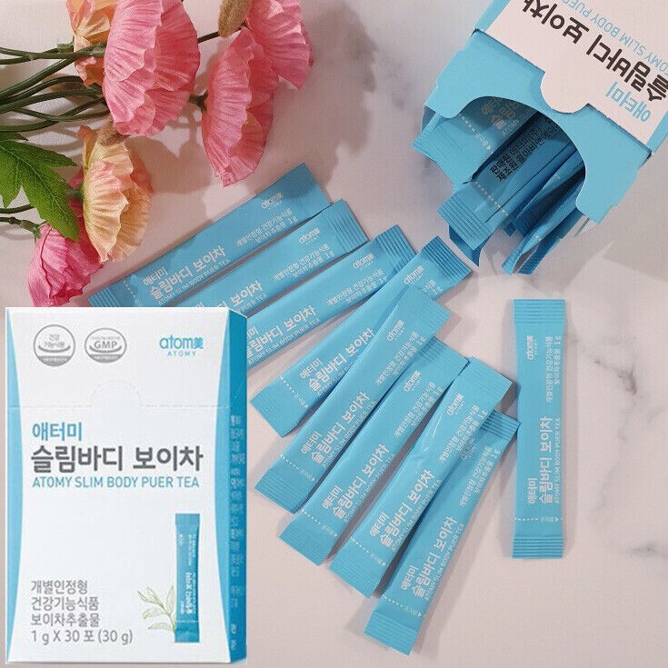 ATOMY Slim Body Puer Tea Extract 1g x 30pcs Powder Once a day Diet Slender Body