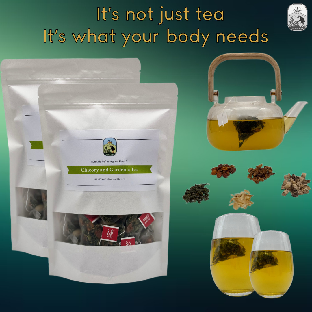 Chicory Gardenia Herbal Tea 150g Caffeine Free Botanical Natural Blend