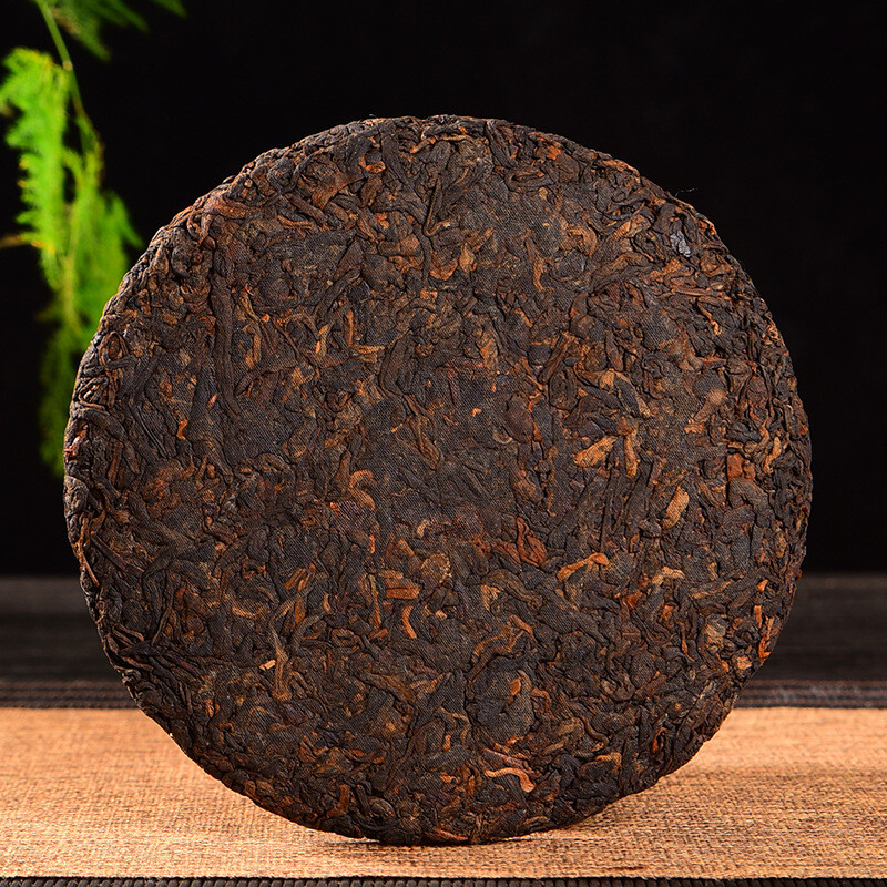 Premium Ancient Tree Pu’er Ripe Tea Natural 200g 2014 Yunnan Pu-Erh Tea Cake