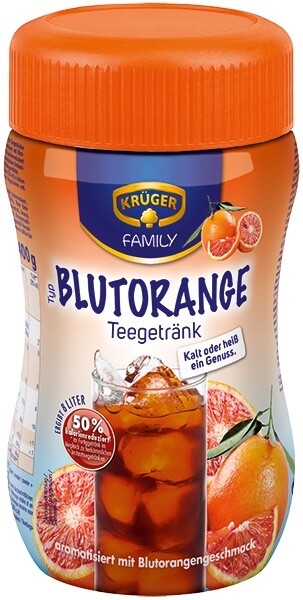 Kruger BLOOD ORANGE Tea Instant Drink -hot or cold – 400g/40 servings-FREE SHIP