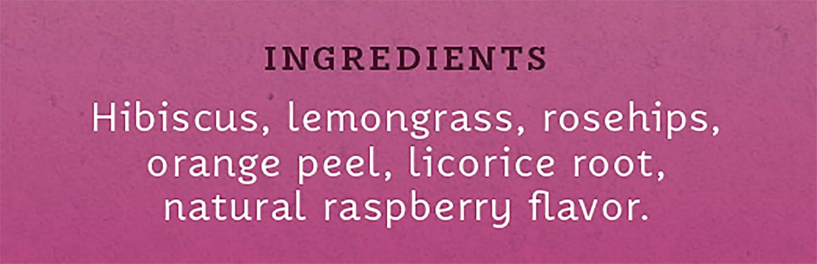 Tea Wild Raspberry Hibiscus Herbal Tea, Box of 100 Tea Bags (Packaging May Vary)