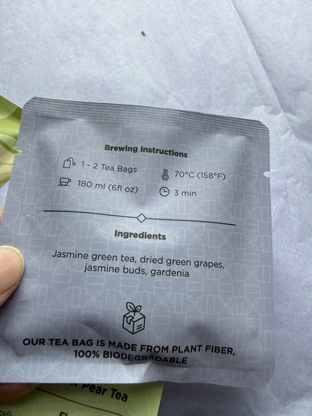 12 Individual Tea Facto Tea Bags As Shown
