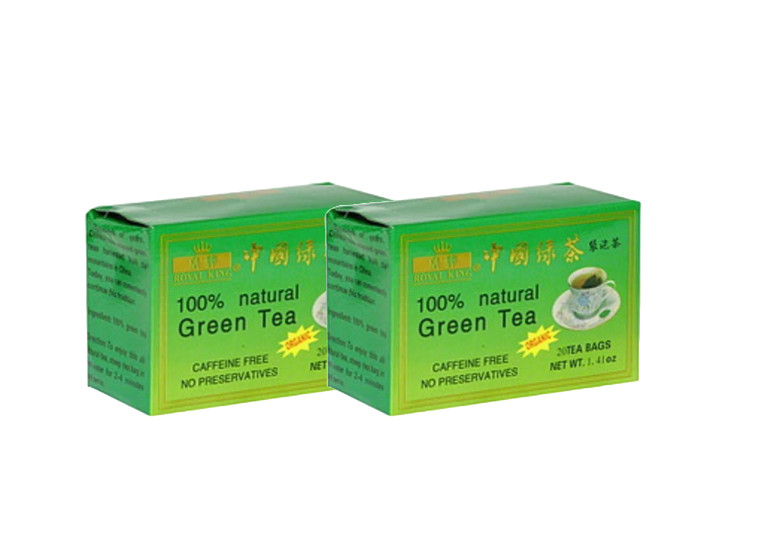 Royal King Green Tea 20 Teabags (2 PACK)