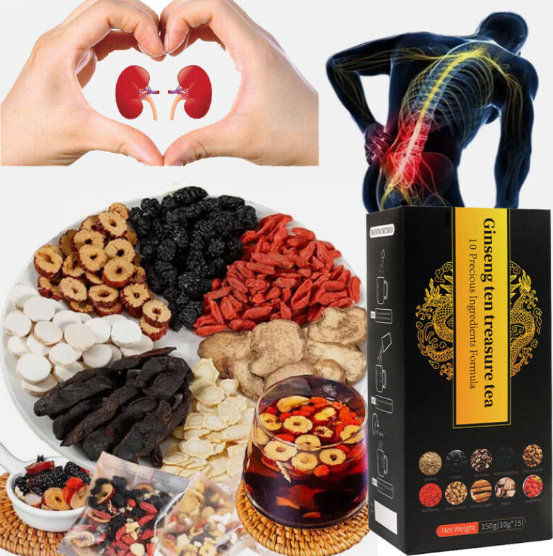 Ginseng six treasure tea , Kidney tea ,liver tea , red date tea , kidney health