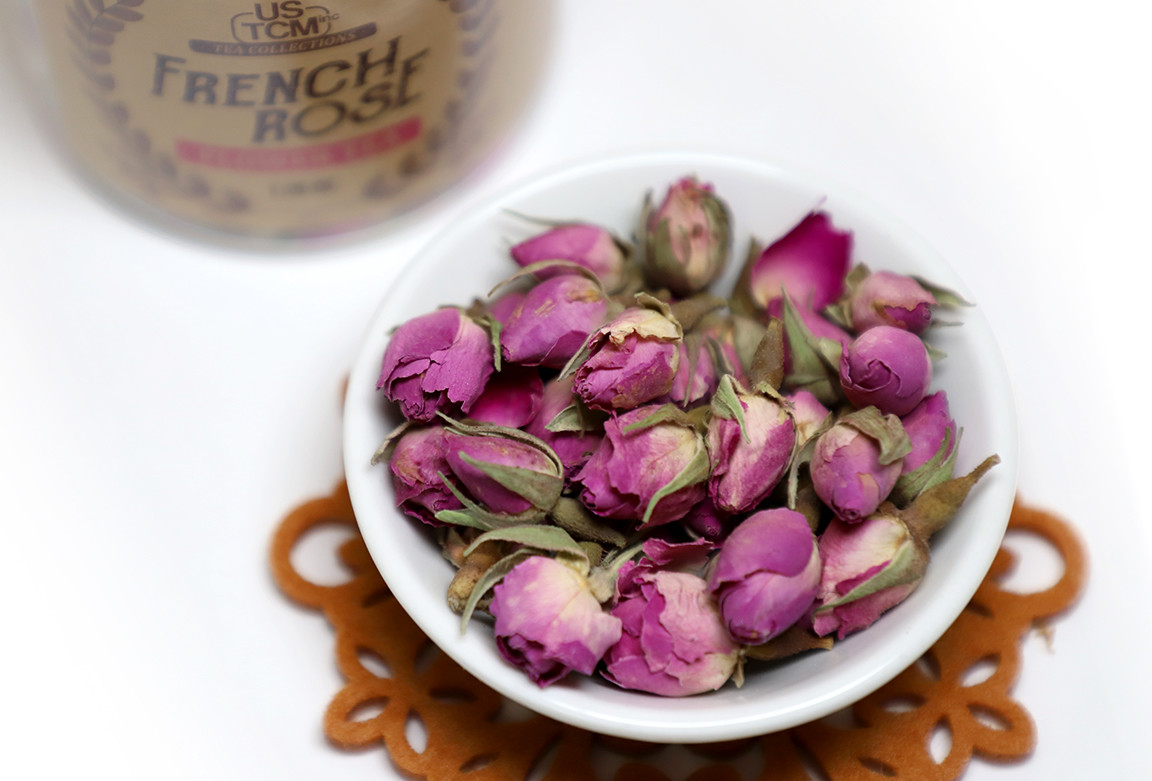 French Rose Flower Tea Fragrant Whole Rose Buds 100% Natural