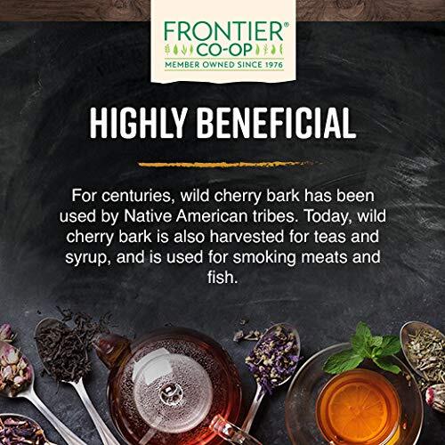 Frontier Co op Wild Cherry Bark Herbal Tea 1 Pound Kosher Natural Flavor