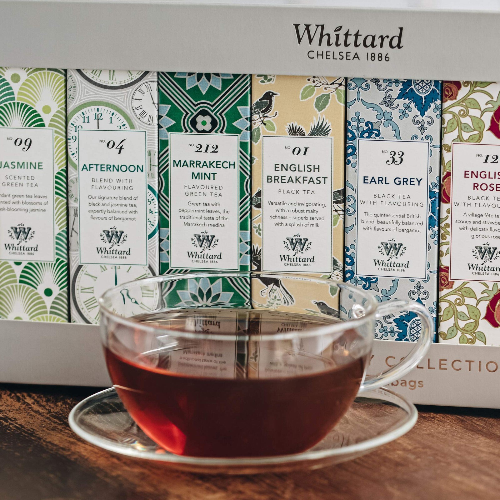 Whittard of Chelsea – The Tea Discovery Collection – New Flavors Gift Box Inc…
