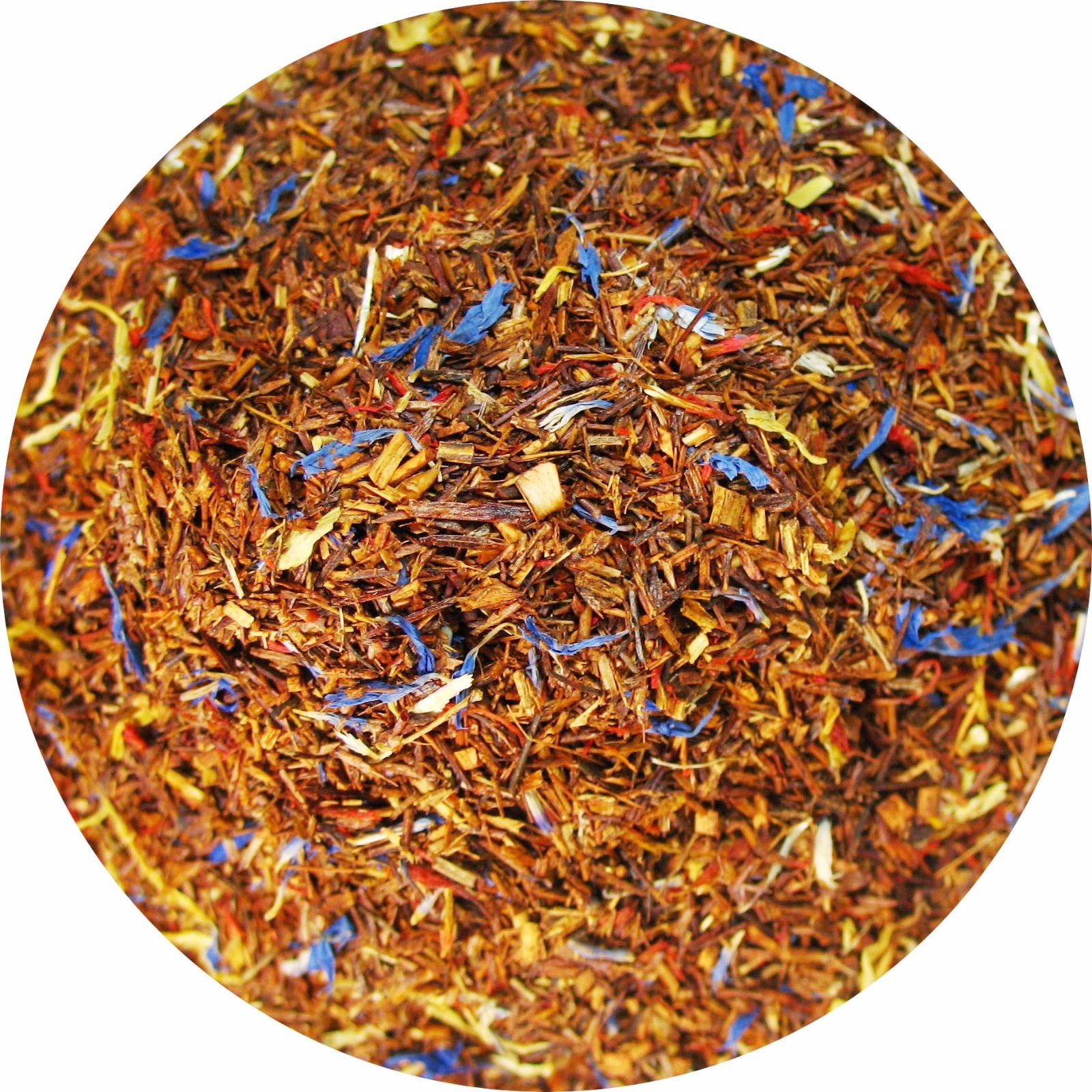 Rainbow rooibos South African GMO and caffeine free loose leaf tea 1 LB Bag,