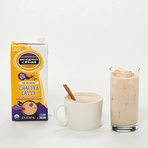 Oregon Chai Original Chai Tea Latte Concentrate 32 Fl Oz Pack of 6