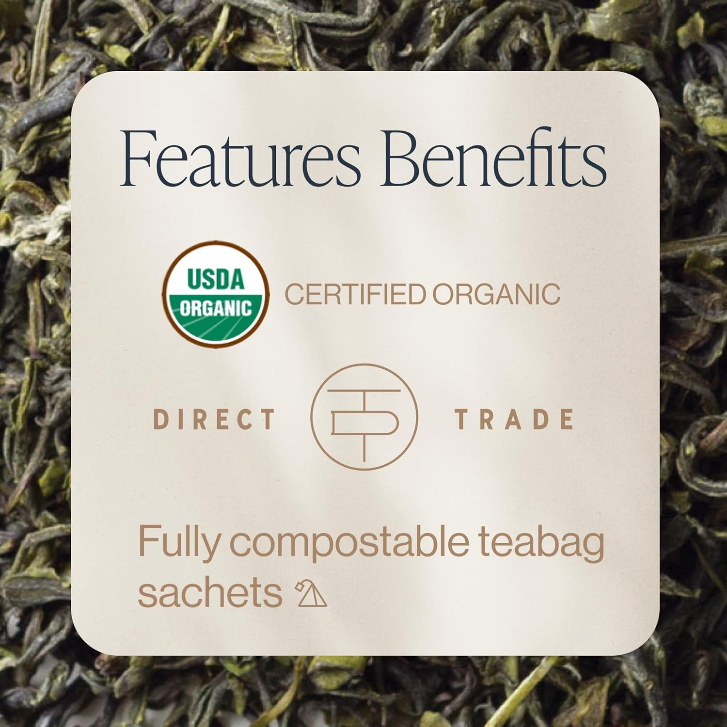 Rishi Tea Jade Cloud Chinese Green Tea – Organic, Caffeinated Sachet Bags with N