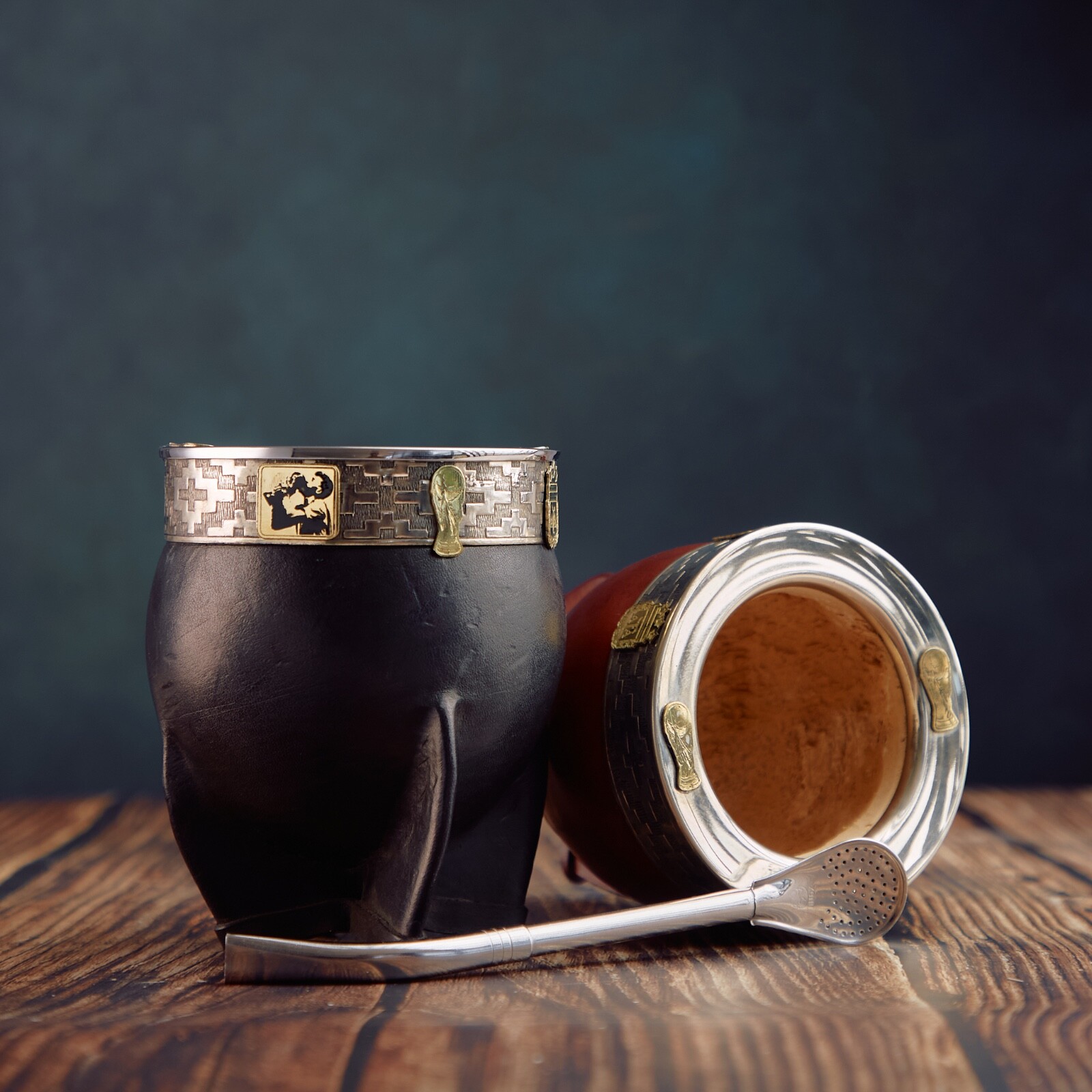 Taza/Mate Imperial Gourd Argentina High Quality + Straw