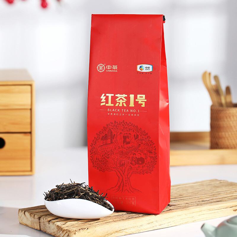 Dian Hong BLACK TEA NO.1 * CHINA TEA Yunnan Dianhong Black Tea 300g COFCO