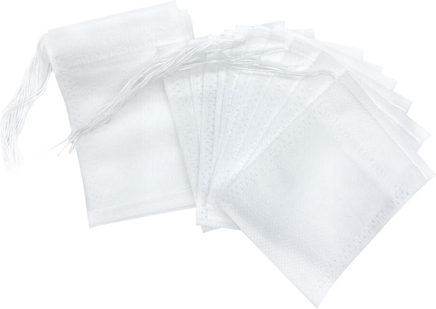 100pcs Tea Bags Empty Tea Filter Bags Ground Coffee Bags Safe and Natural Materi
