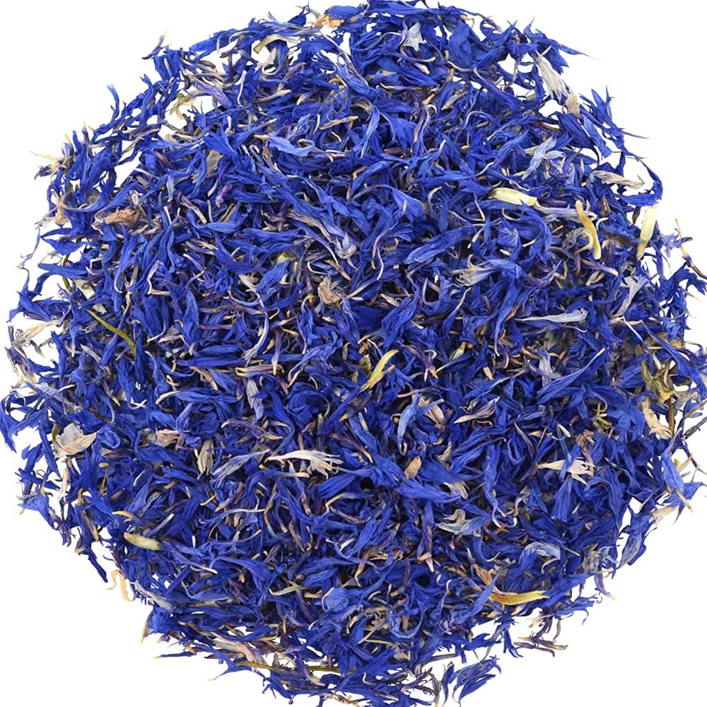 Blue Cornflower Petals Natural Centaurea Cyanus Tea Blends 0.5 OZ/15g Crafts