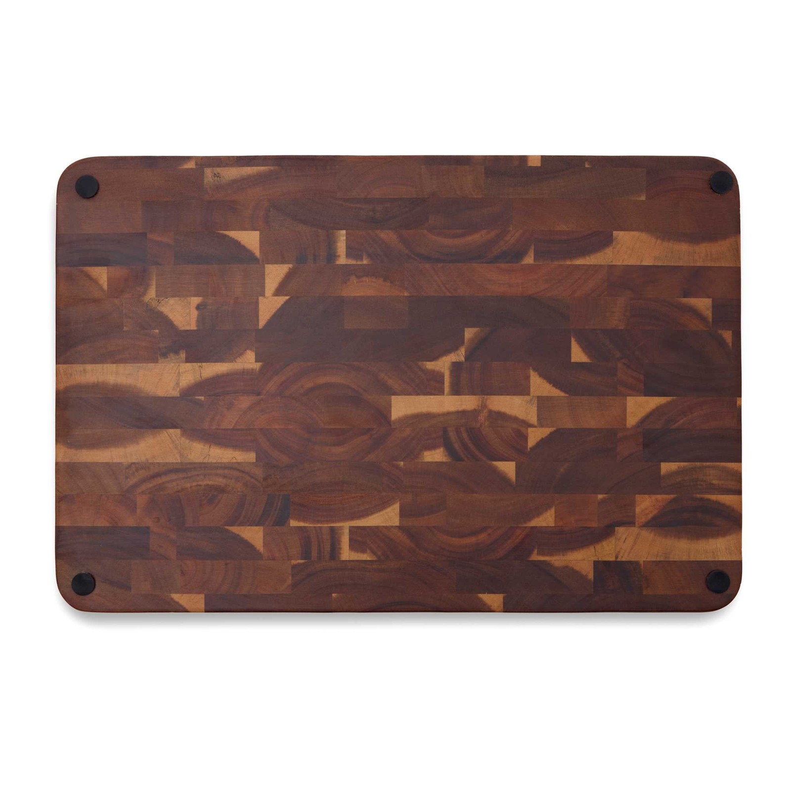 Thyme & Table 12″x18″ Acacia End Grain Butcher Block NEW FREE SHIPPING
