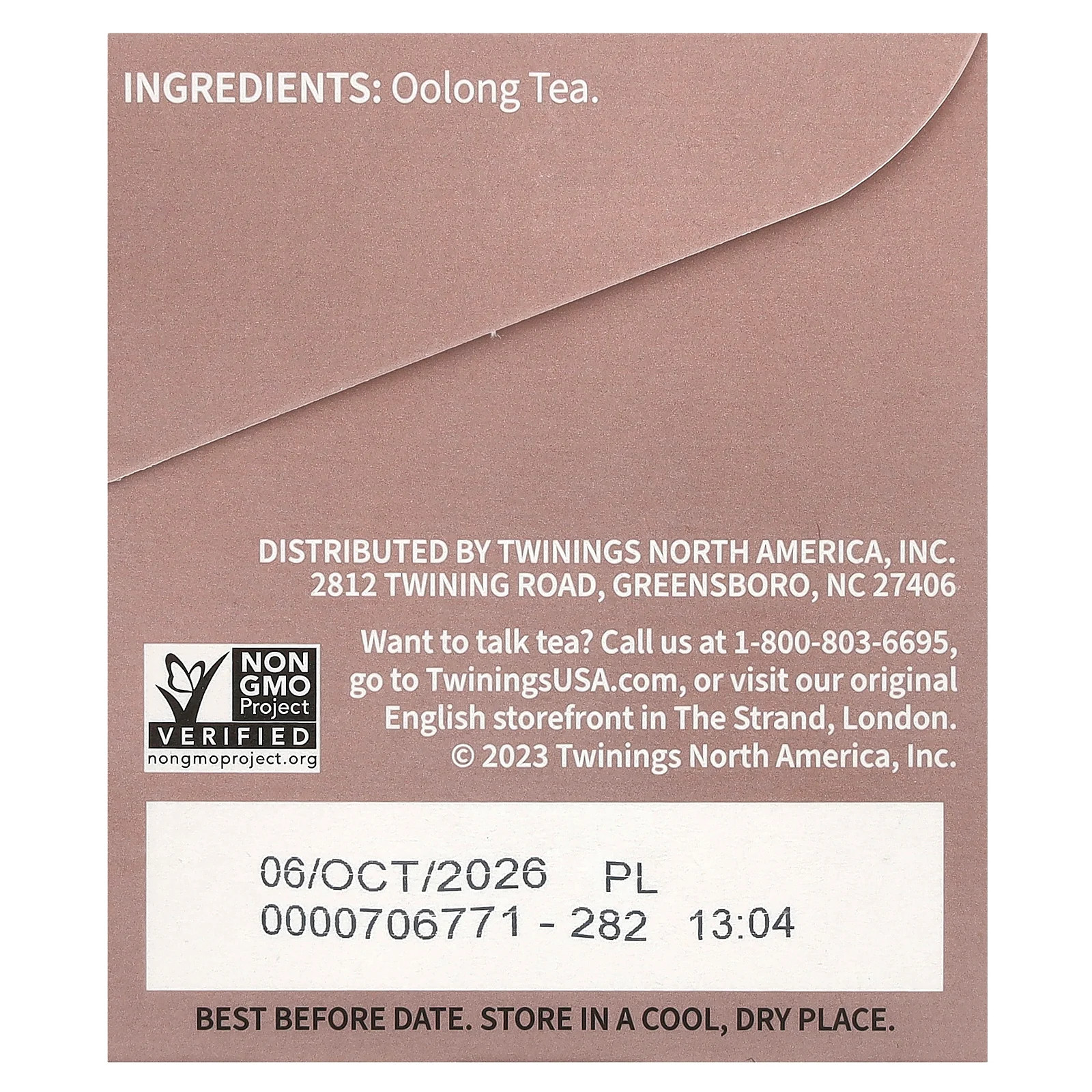 Pure Oolong Tea, 20 Tea Bags, 1.41 oz (40 g)