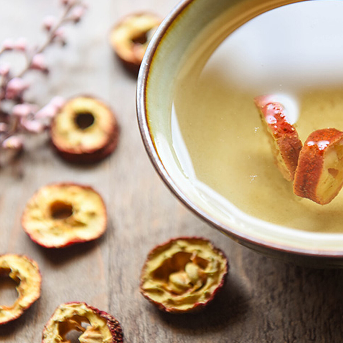 Chinese Special Fruit Tea Hawthorn Slices Tea Work Up An Appetite Healthy Food