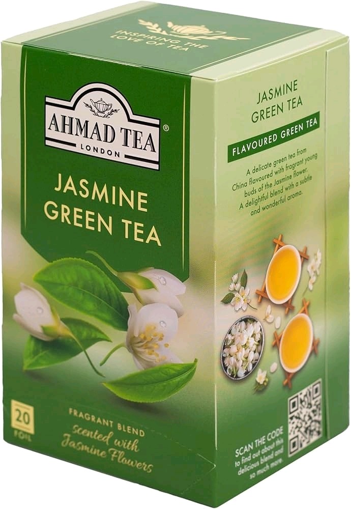 JASMINE BLOSSOM GREEN TEA 30 Free Dipper Bags (Not 20) Non-GMO STASH Quality