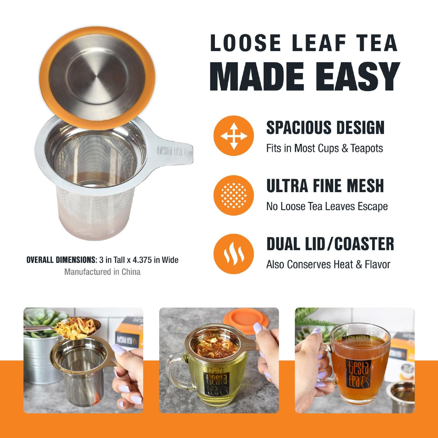 – Thank You Mother’s Day Loose Leaf Tea Kit (3 pack) Up to 150 Cups, High to …