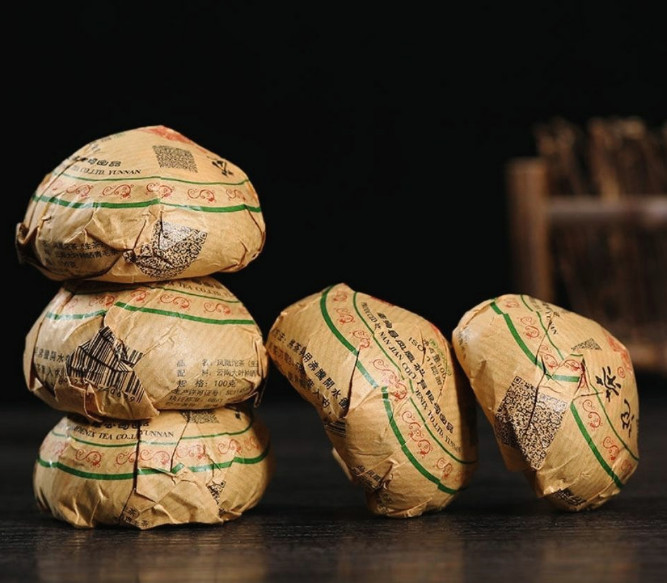 Pu’er tea Dali Nanjian fenghuangtuo tea raw tea