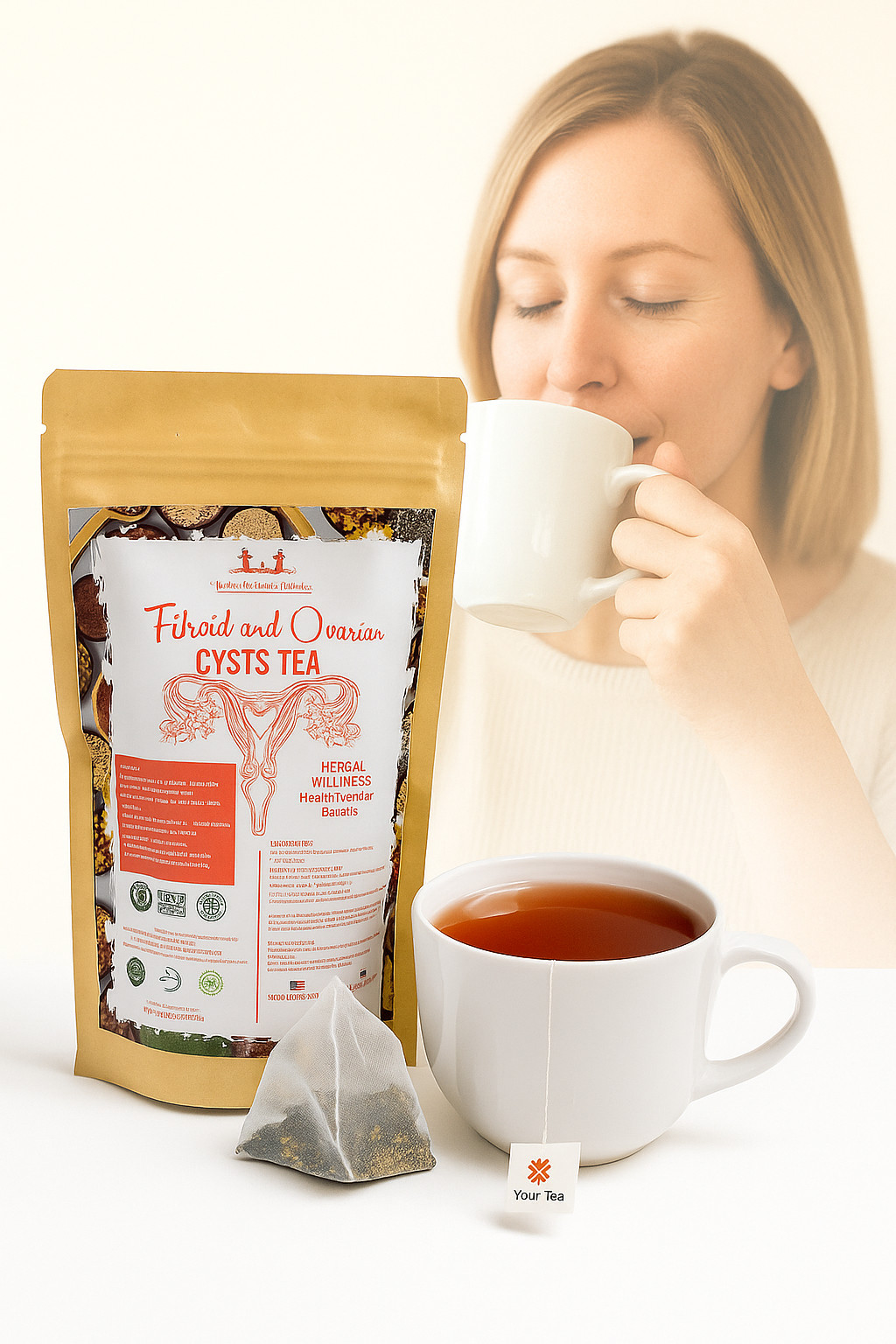Fibroids and Ovarian Cysts TEA. POWERFUL JAMAICAN DETOX AND CLEANSE HERB TEA