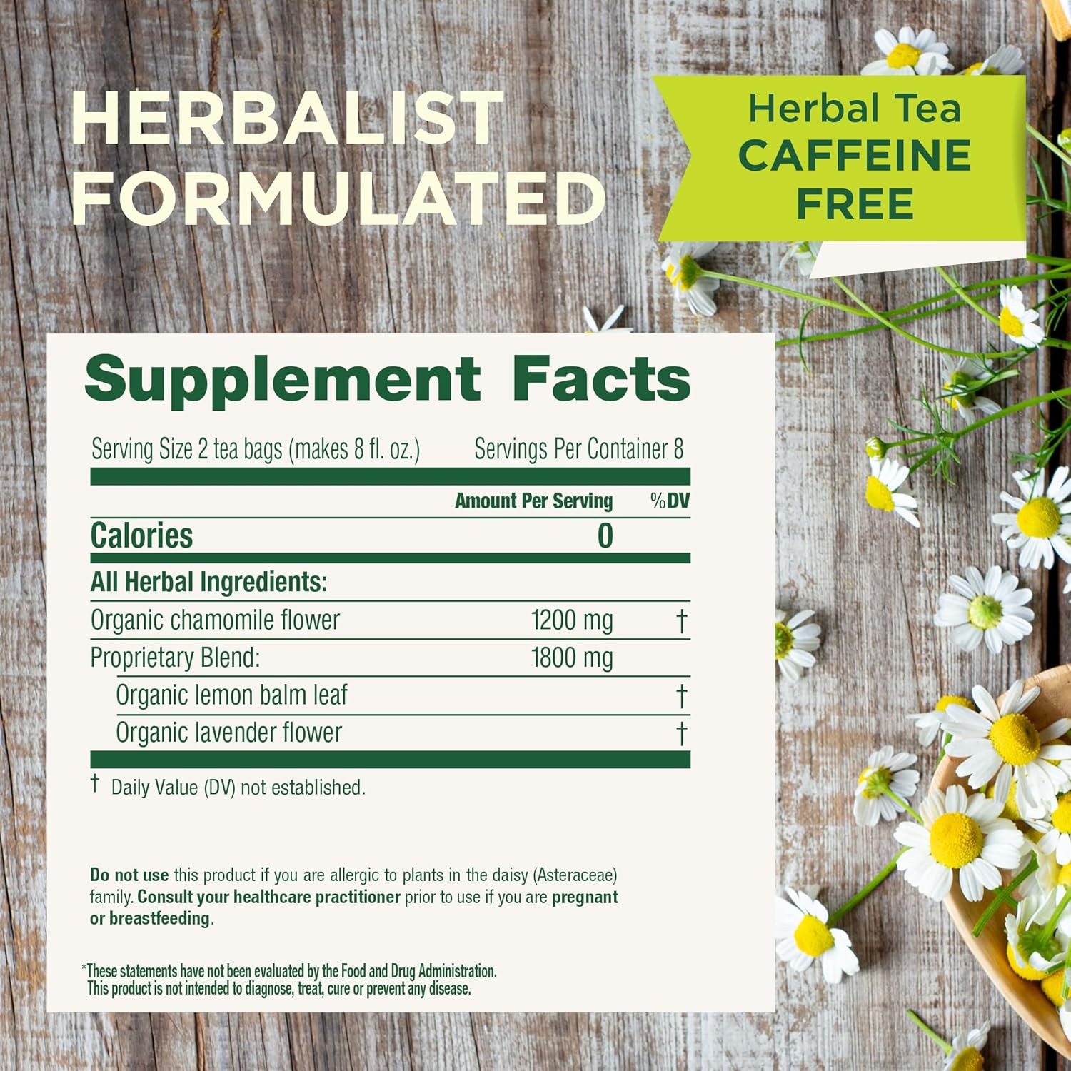 Traditional Medicinals Organic, Chamomile & Lavender – Chamomile Tea Supporting