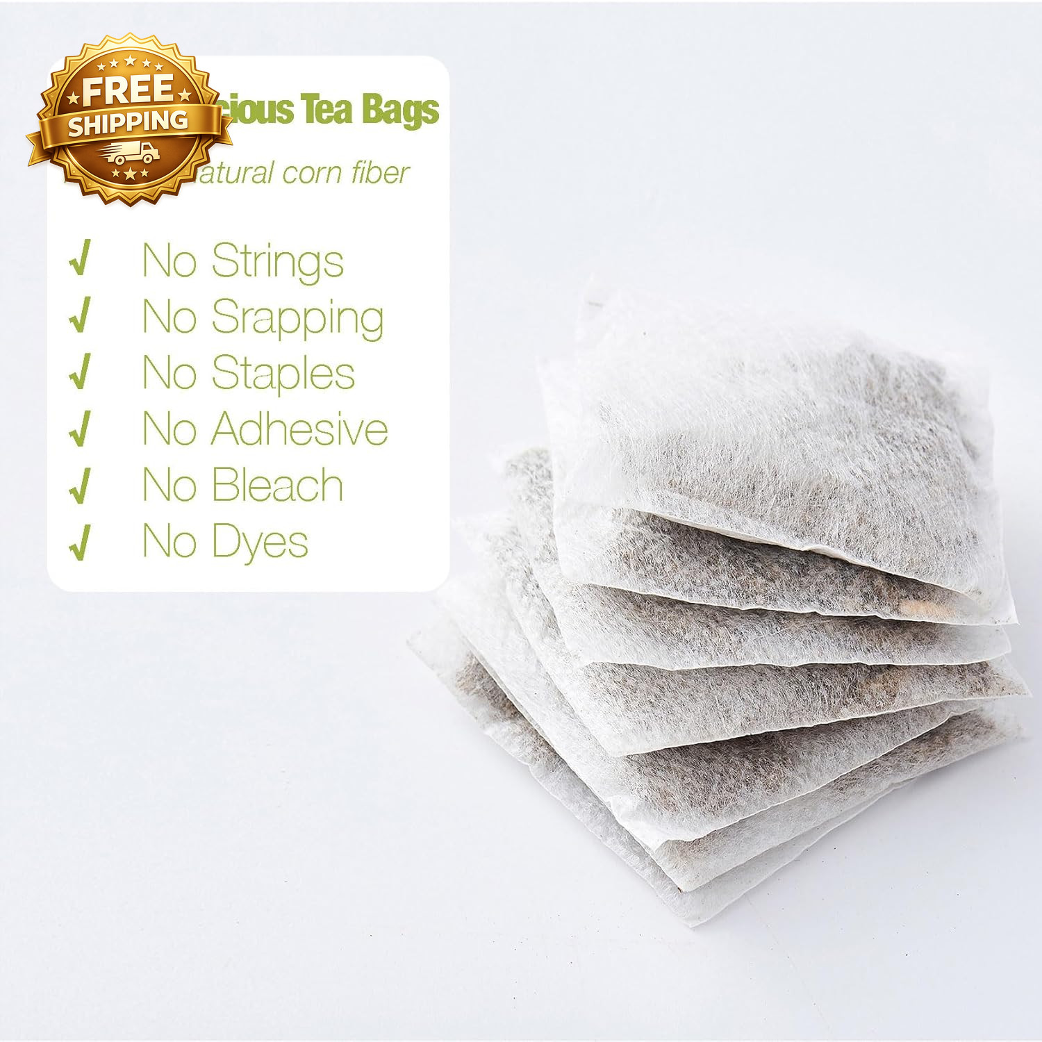 50 Bags Roasted Dandelion Root Tea Bags 2.5/Bags Natural Dried Dandelion Root