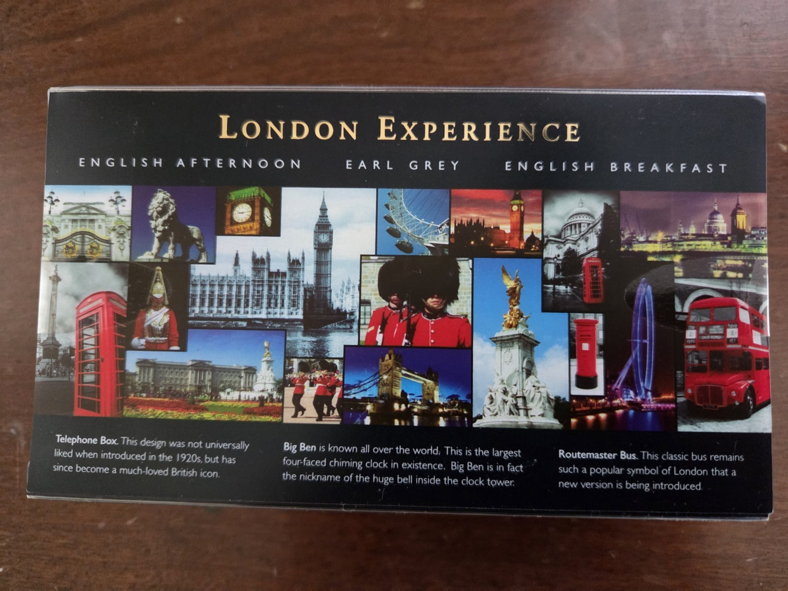 Royal TEA Gift from London 70g 2.46oz ENGLISH AFTERNOON, BREAKFAST & EARL GREY