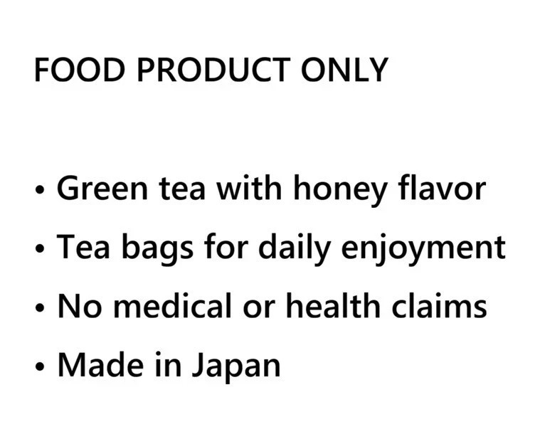 Lipton Honey Green Tea Tea Bags 10 Bags x 6 Packs Sweet Honey Flavor Japan
