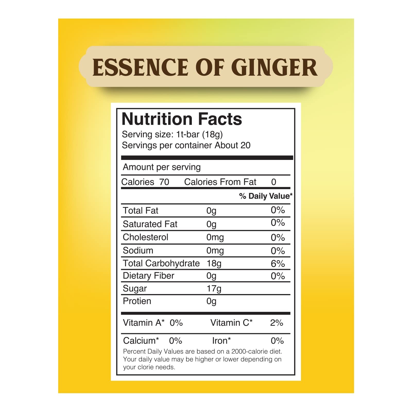 Premium Honey Ginger Crystals Turmeric Beverage 20 Packets Instant Herbal…