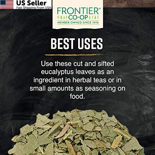 Frontier Eucalyptus Leaf Cut/Sifted Certified Organic, 16 1 Pound (Pack of 1)
