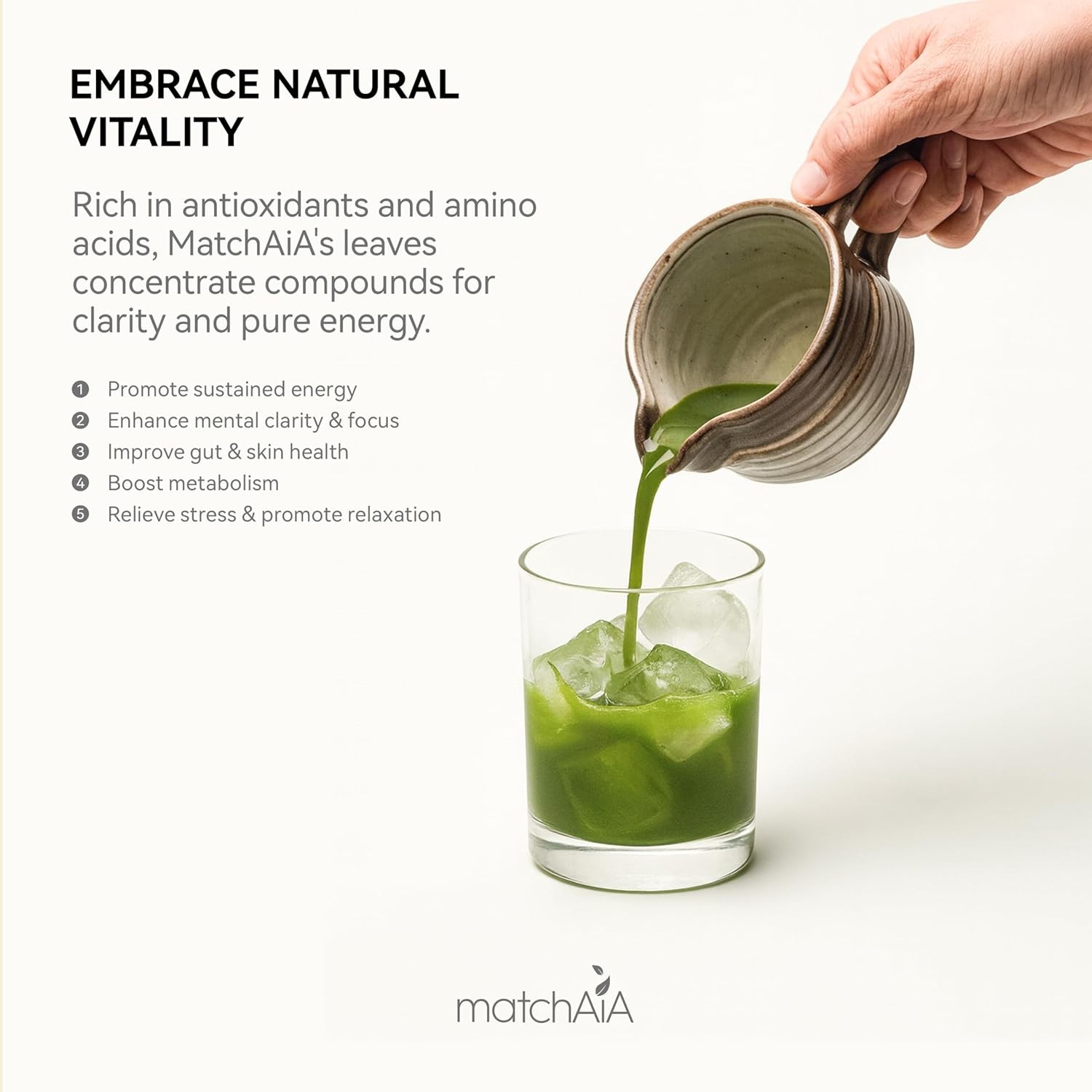 Organic Matcha Green Tea Powder – Premium 60g / 2.1oz Pouch