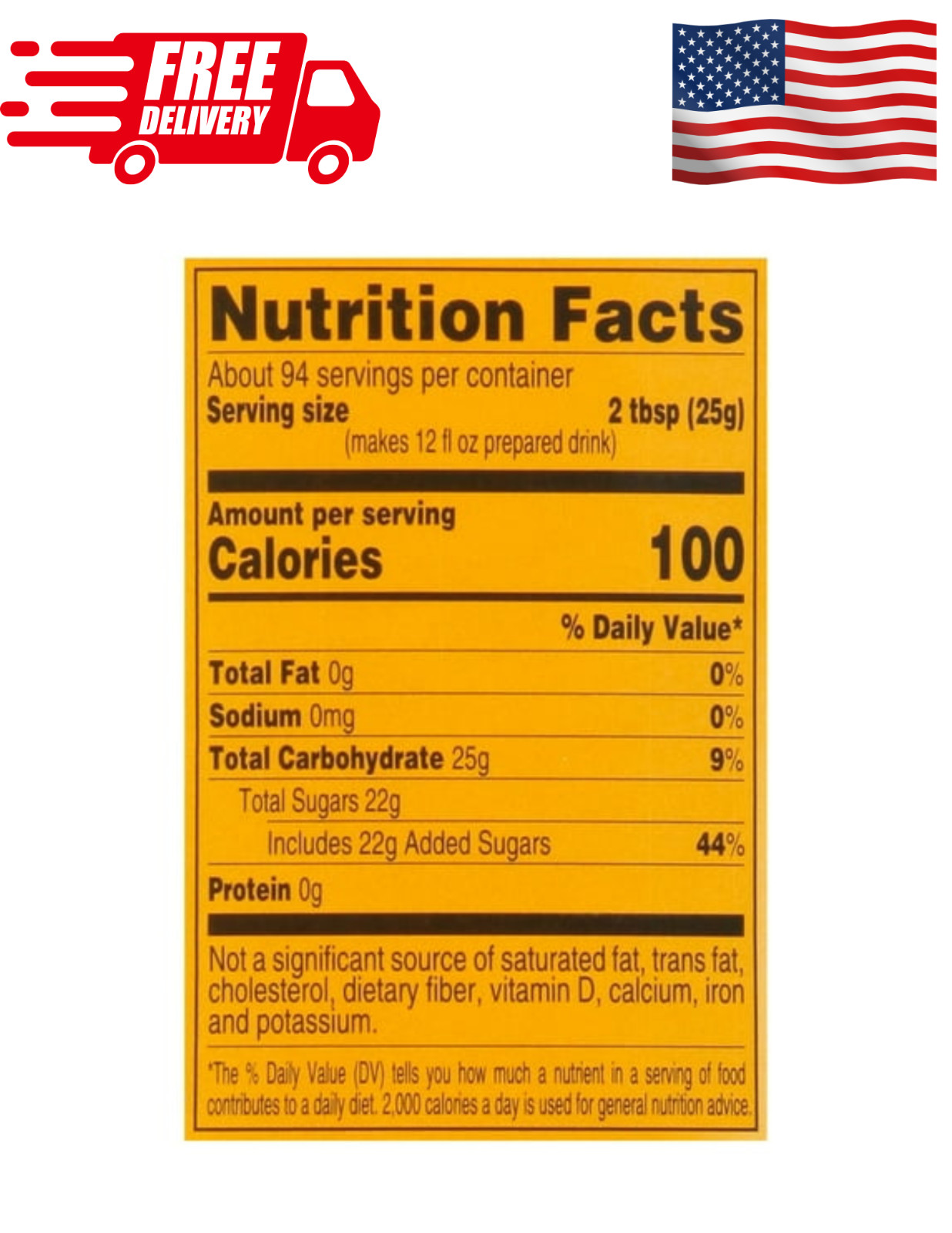 4C Lemon Iced Tea Mix 82.6 oz Instant Drink Mix Makes 35 Quarts Lemon Flavor