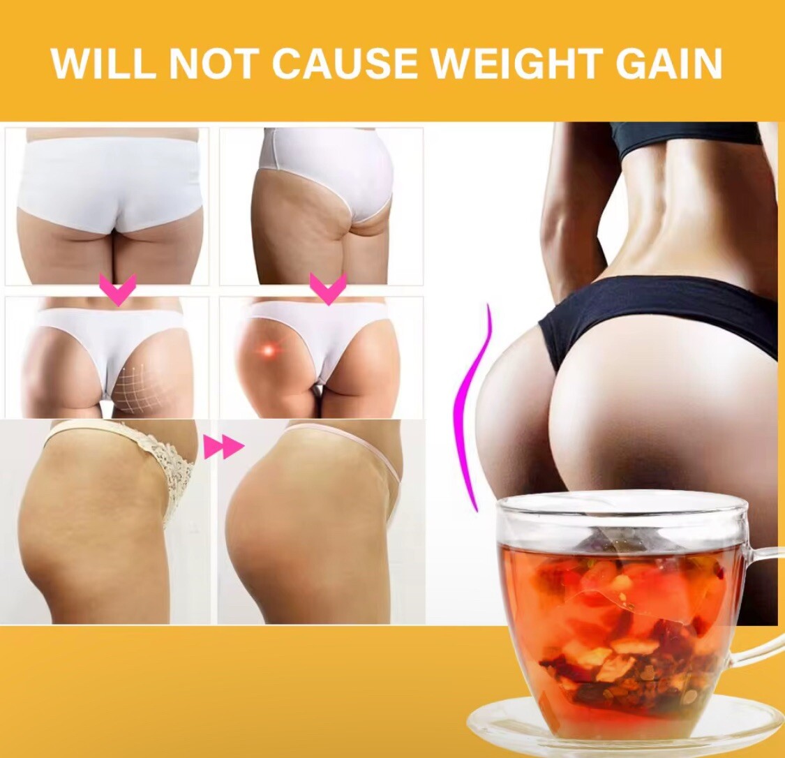 Hip Big Butt Tea Enhancement Buttock Firming Abundant Supplements Herbal Tea