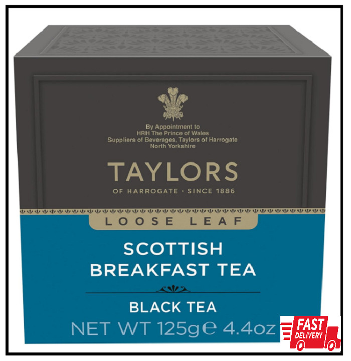 Taylors of Harrogate Scottish Breakfast Loose Leaf, 4.41 Ounce Carton