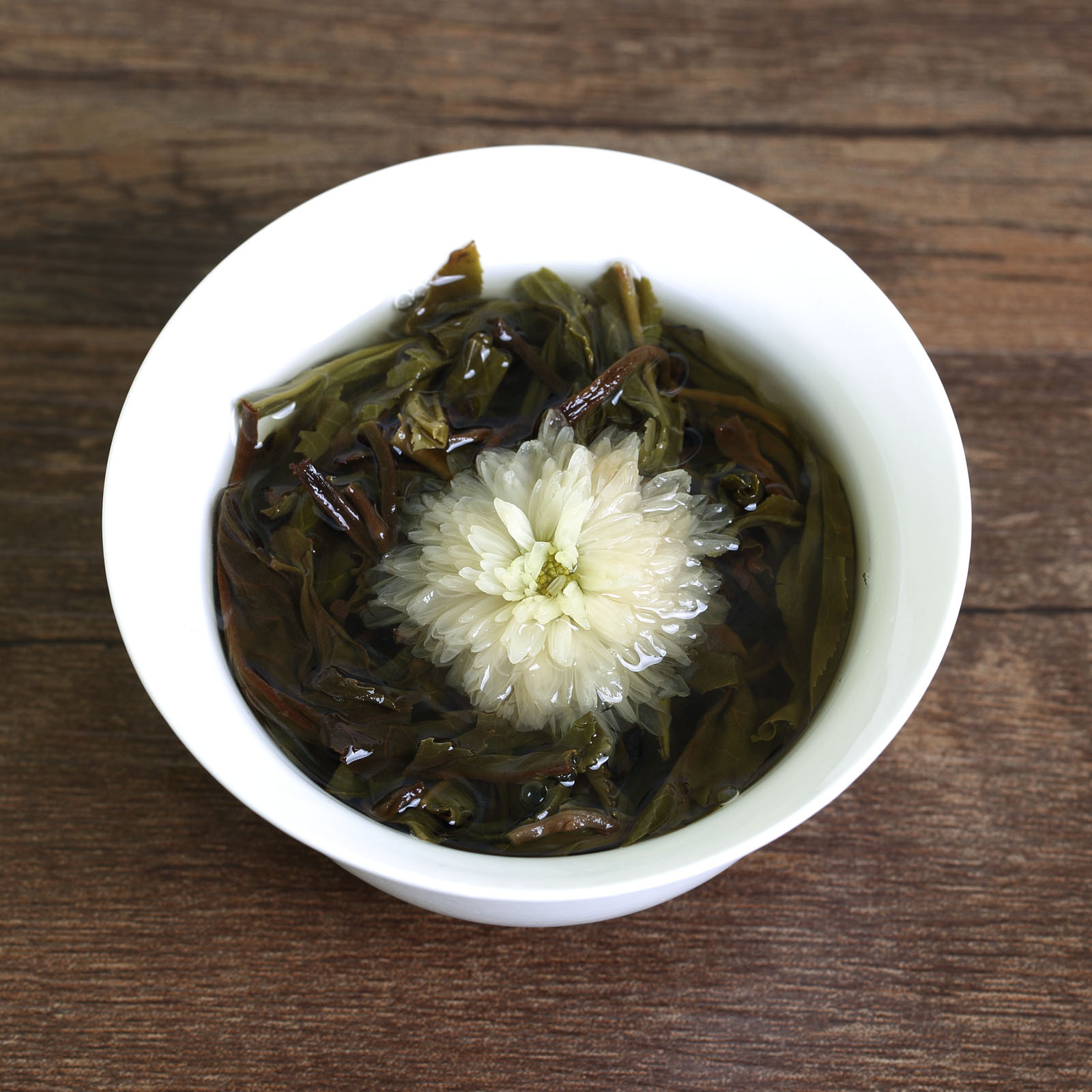 GOARTEA 2017 Year White Chrysanthemum Yunnan puer Pu’er Puerh Tea Raw Ball Tuo