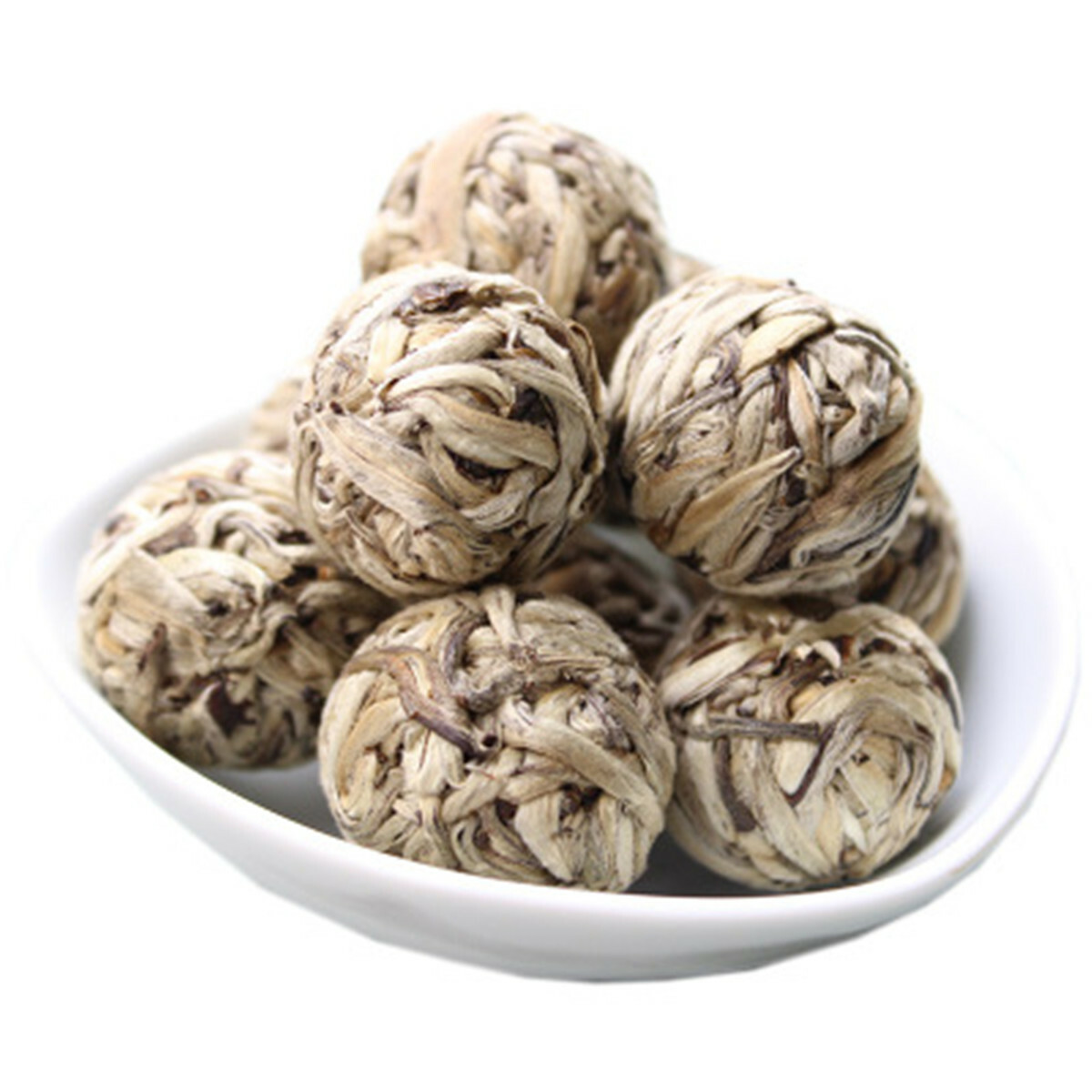Silver Needle White Tea Handmade Ball Premium Healthy Natural Bai Hao Yin Zhen