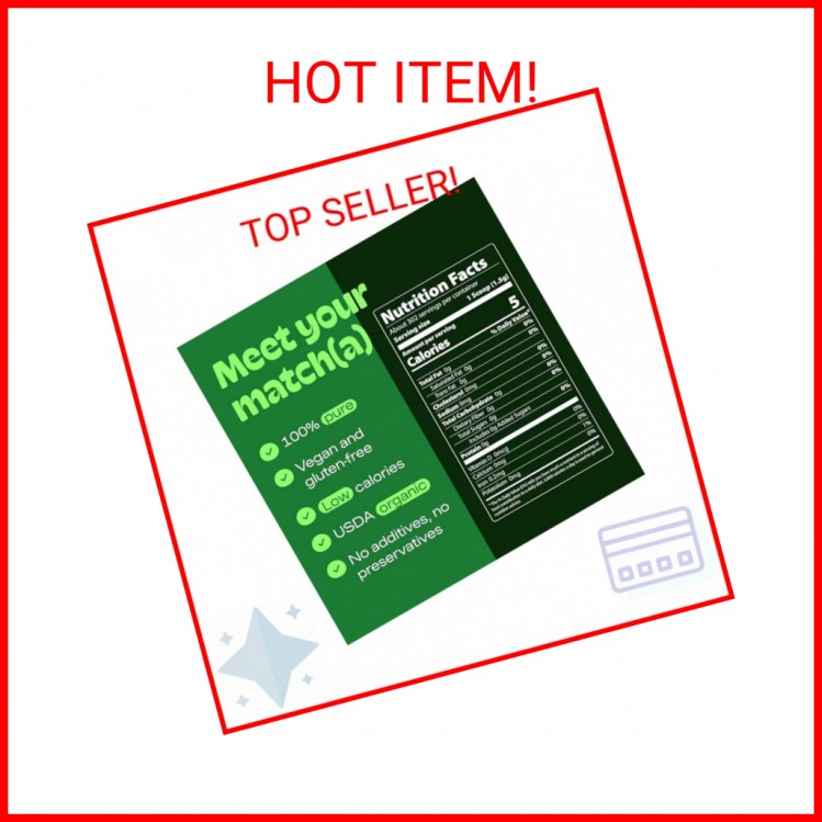 DrinkMatcha Organic Matcha Green Tea Powder 1 LB 100% Pure Matcha | Nothing Adde