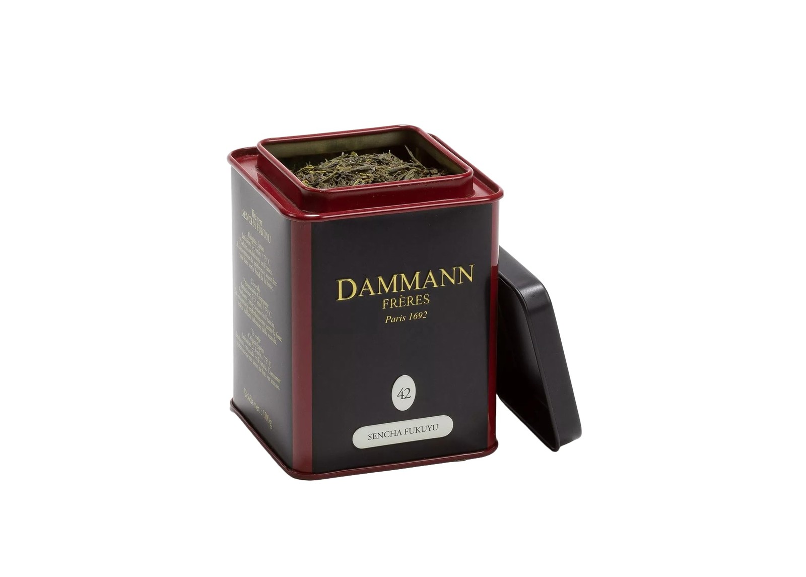 Dammann Freres Loose Leaf, Sencha Fukuyu, Premium Gourmet French Green Tea, 3…