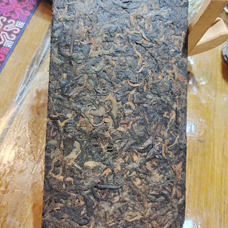 1kg Yunnan Menghai Old Ban Zhang Iceland Mansong Pu’er Tea Ripe Tea Brick