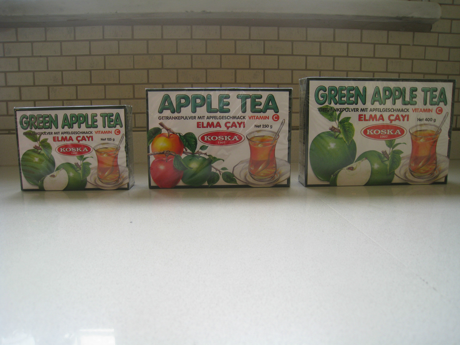 Turkish Traditional Apple Tea Instant Granulated from Koska Apfel Tea Elma Cay