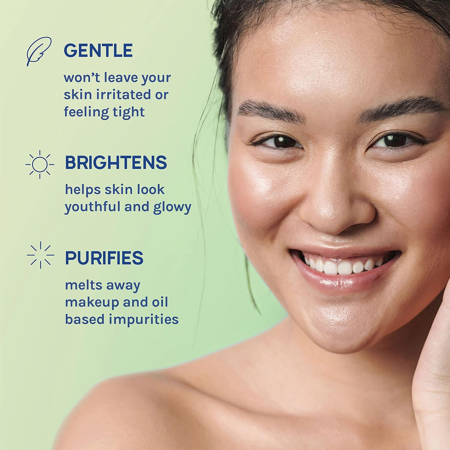 Green Tea & Vitamin E Cleansing Balm Waterproof Makeup Remover Brightening 100ml