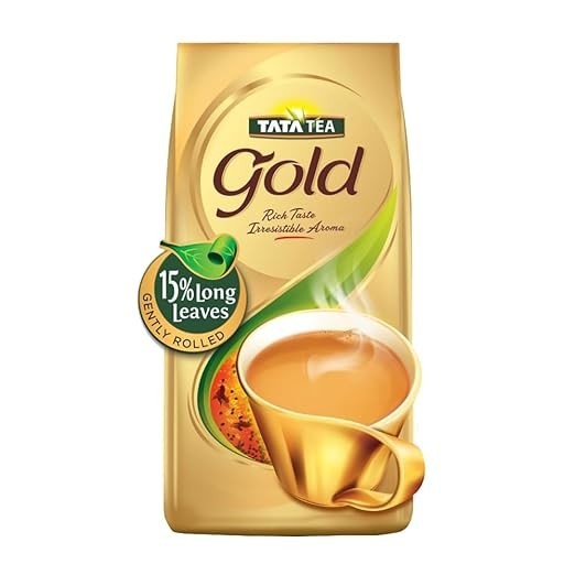 Tata Tea Gold 250 gram, Assam Teas With Gently Rolled Aromatic Long Leaves, Rich