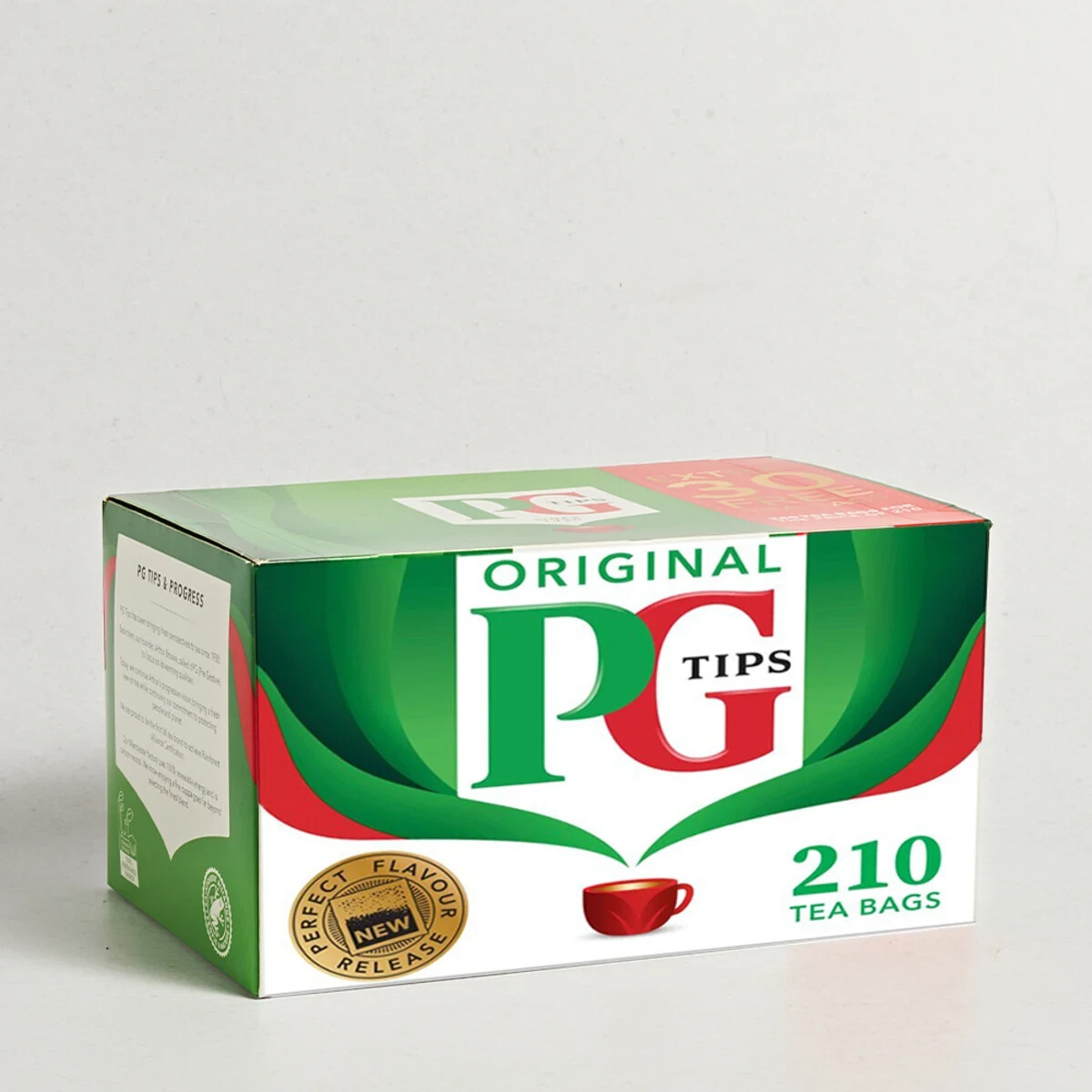 PG TIPS 210 TEA BAGS THE ORIGINAL BLACK TEA Long Expiry Date