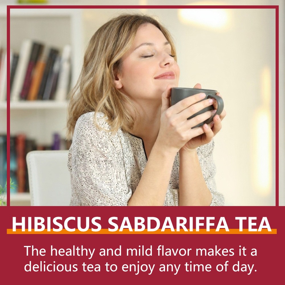 Hibiscus Sabdariffa Tea Supports Skin Health Quality Selection 2g Per Pack