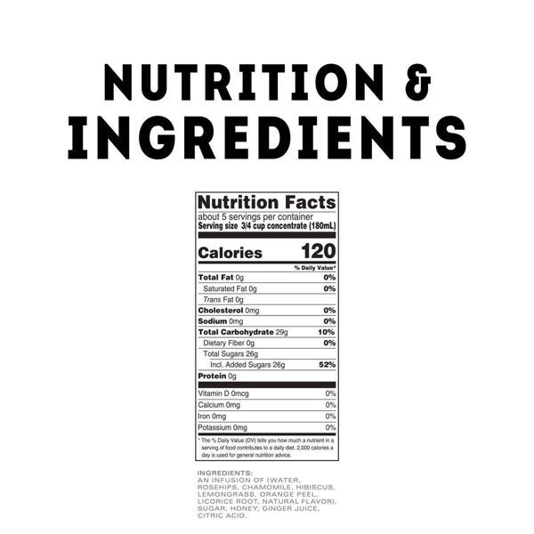 Tazo Iced Peach Mango Herbal Tea Concentrate – 32 fl oz