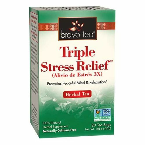 Triple Stress Relief Tea 20 bags By Bravo Tea & Herbs