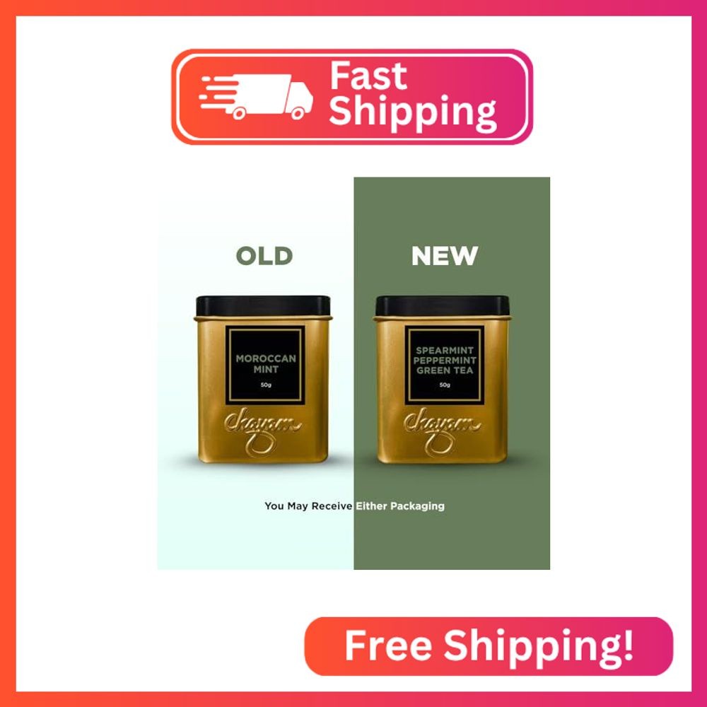 Chayam Moroccan Mint Green Tea – 35g Each | Premium Green Tea| 100% Natural Ingr