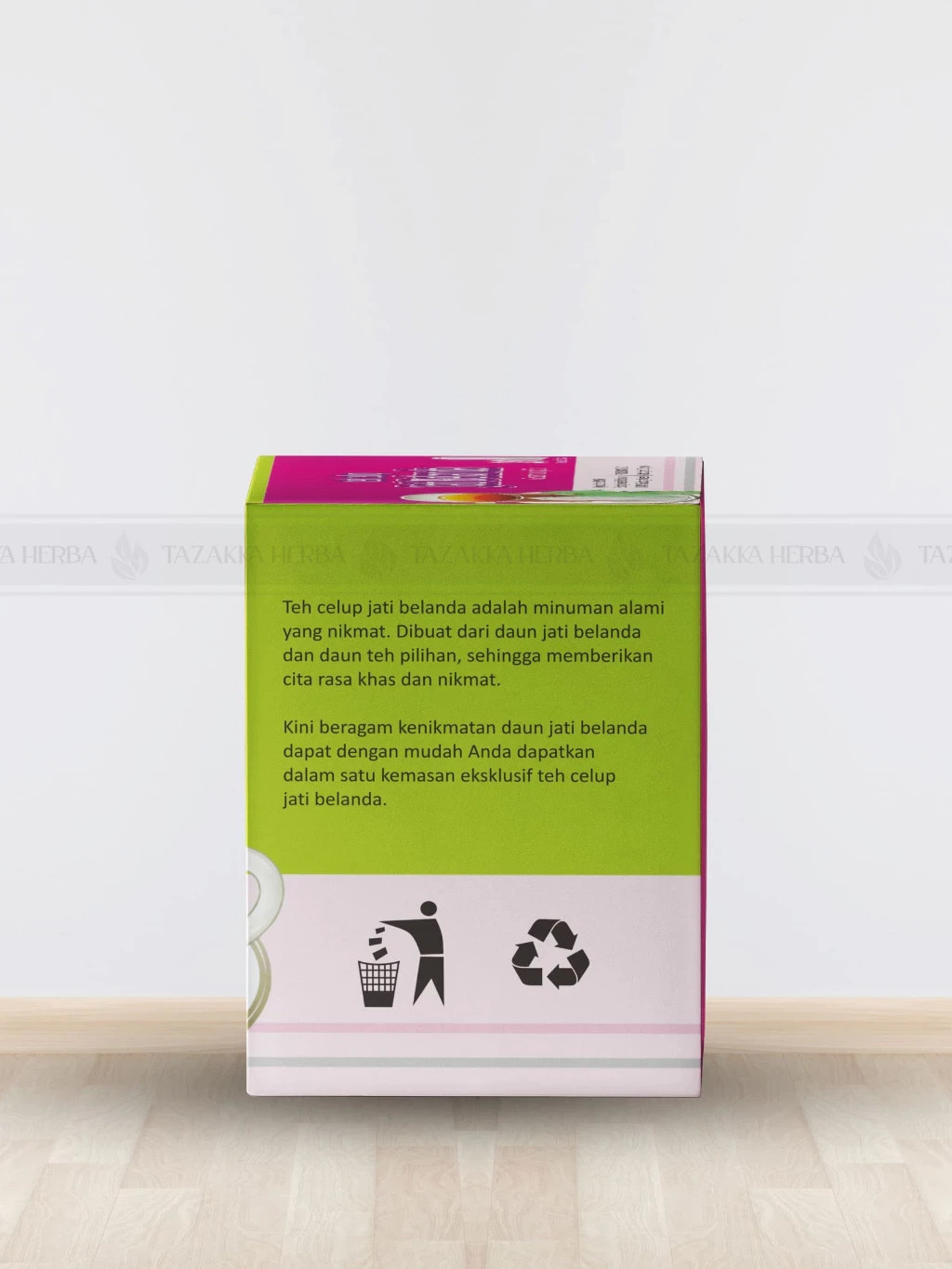 Herbal Tea Bags – Guazuma Ulmifolia (Dutch Jati Leaf) – 20 Count – Tazakka